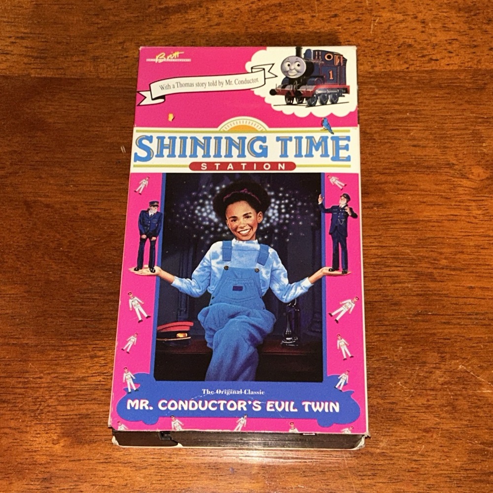 1994 Shining Time Station Volume 7‎ Mr. Conductor's Evil Twin PBS VHS Videotape